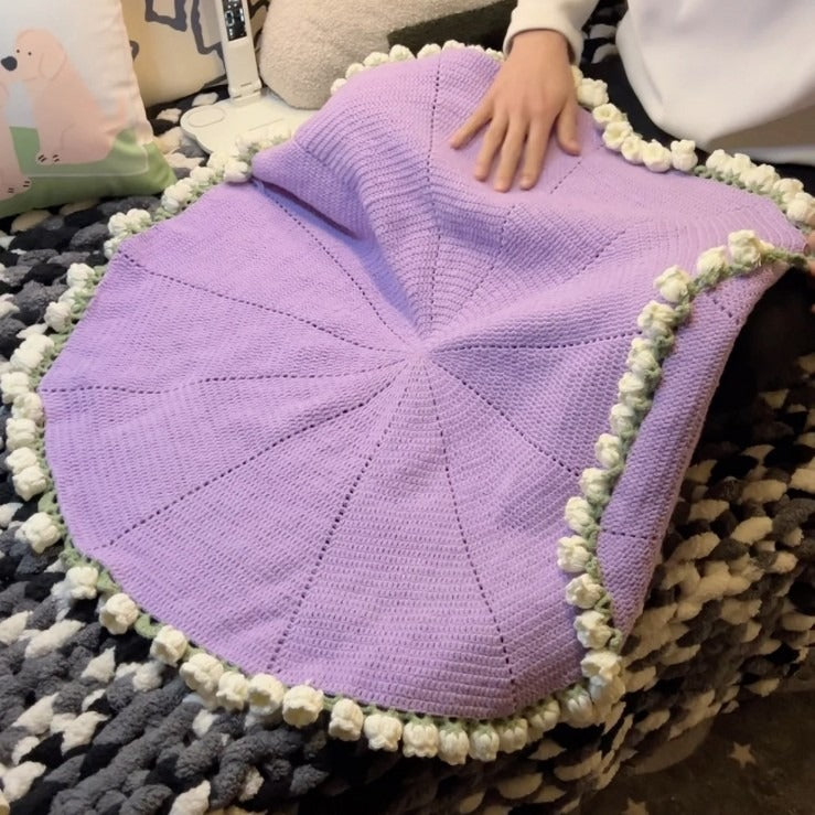 Handmade Flower Blankets